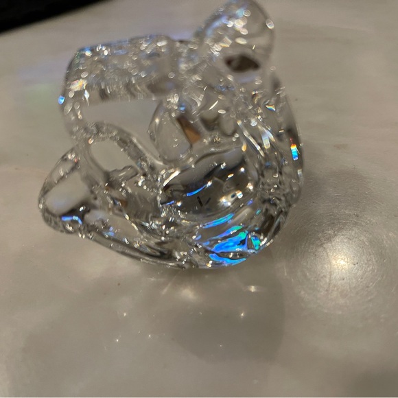 This Abc Teddy Bear Waterford Crystal Figurine collection by Waterford Crystal - Picture 5 of 8